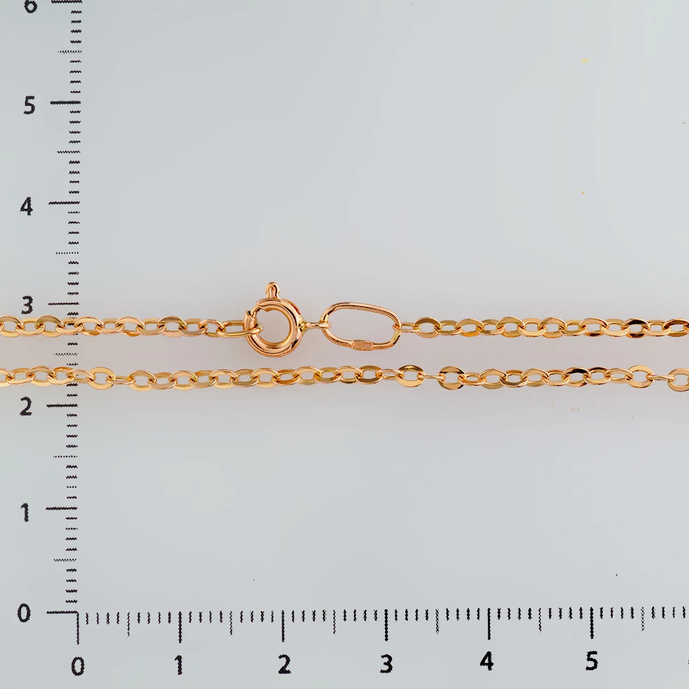 Цепь из красного золота 585 пробы