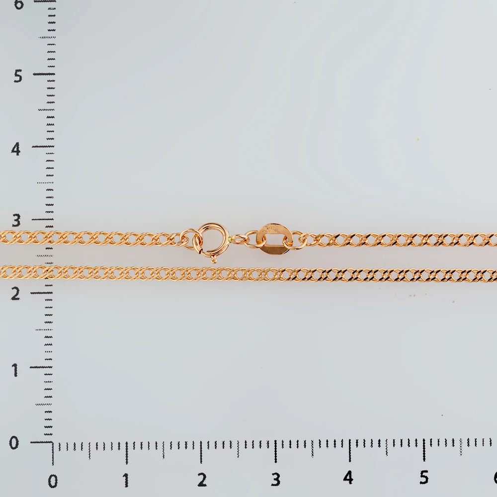 Цепь из красного золота 585 пробы