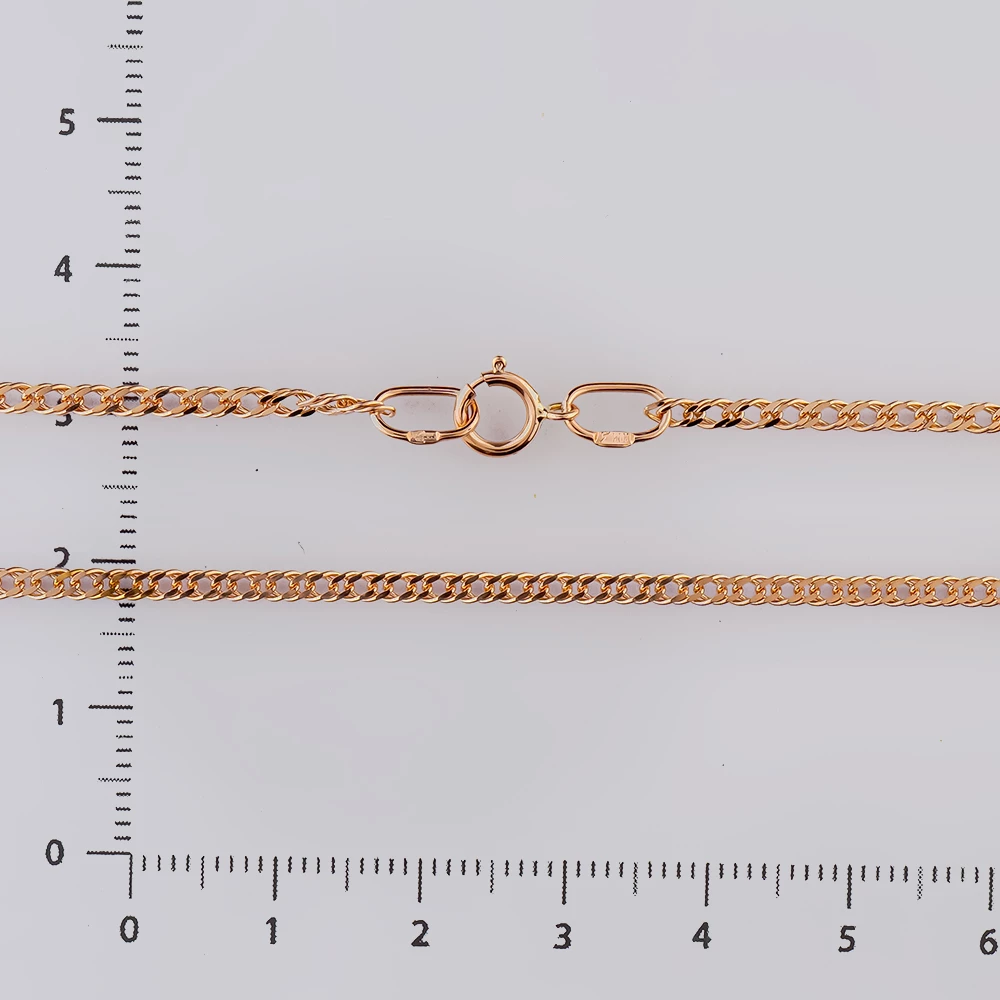 Цепь из красного золота 585 пробы