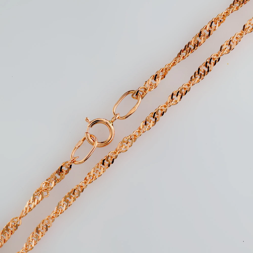 Цепь из красного золота 585 пробы