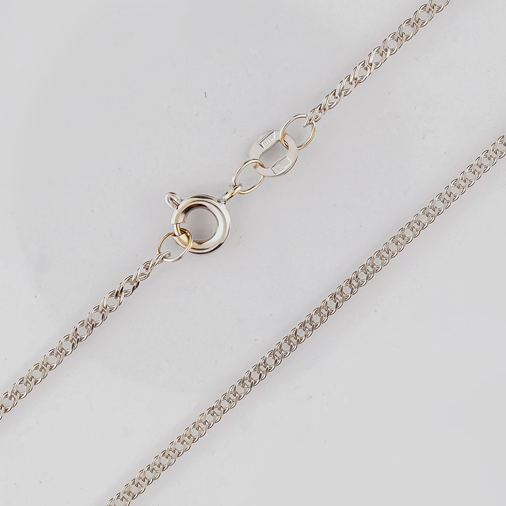 Цепь из белого золота 585 пробы