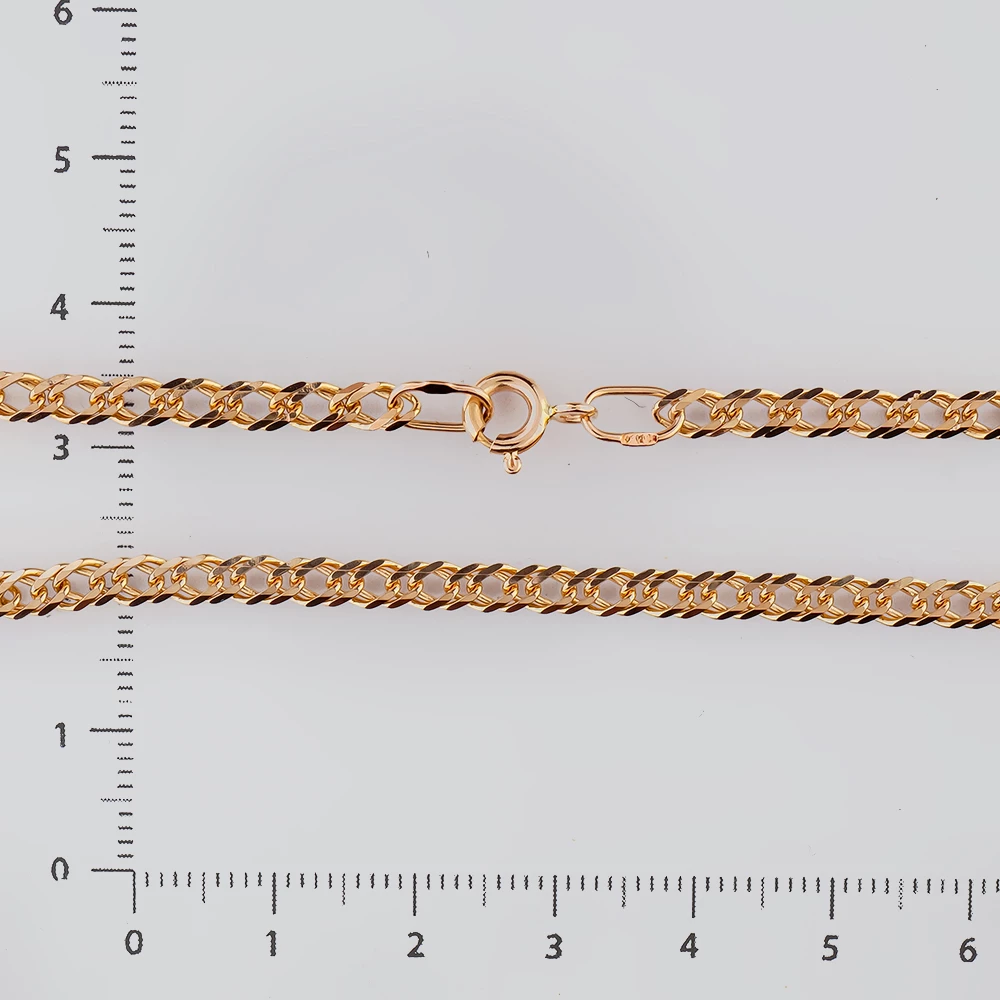 Цепь из красного золота 585 пробы