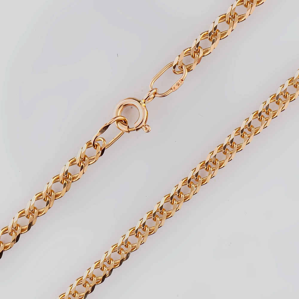 Цепь из красного золота 585 пробы