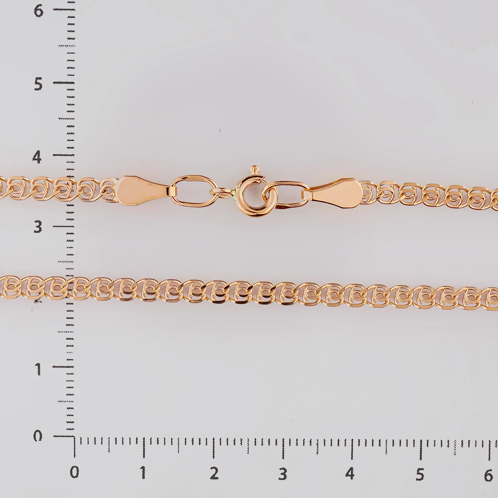 Цепь из красного золота 585 пробы