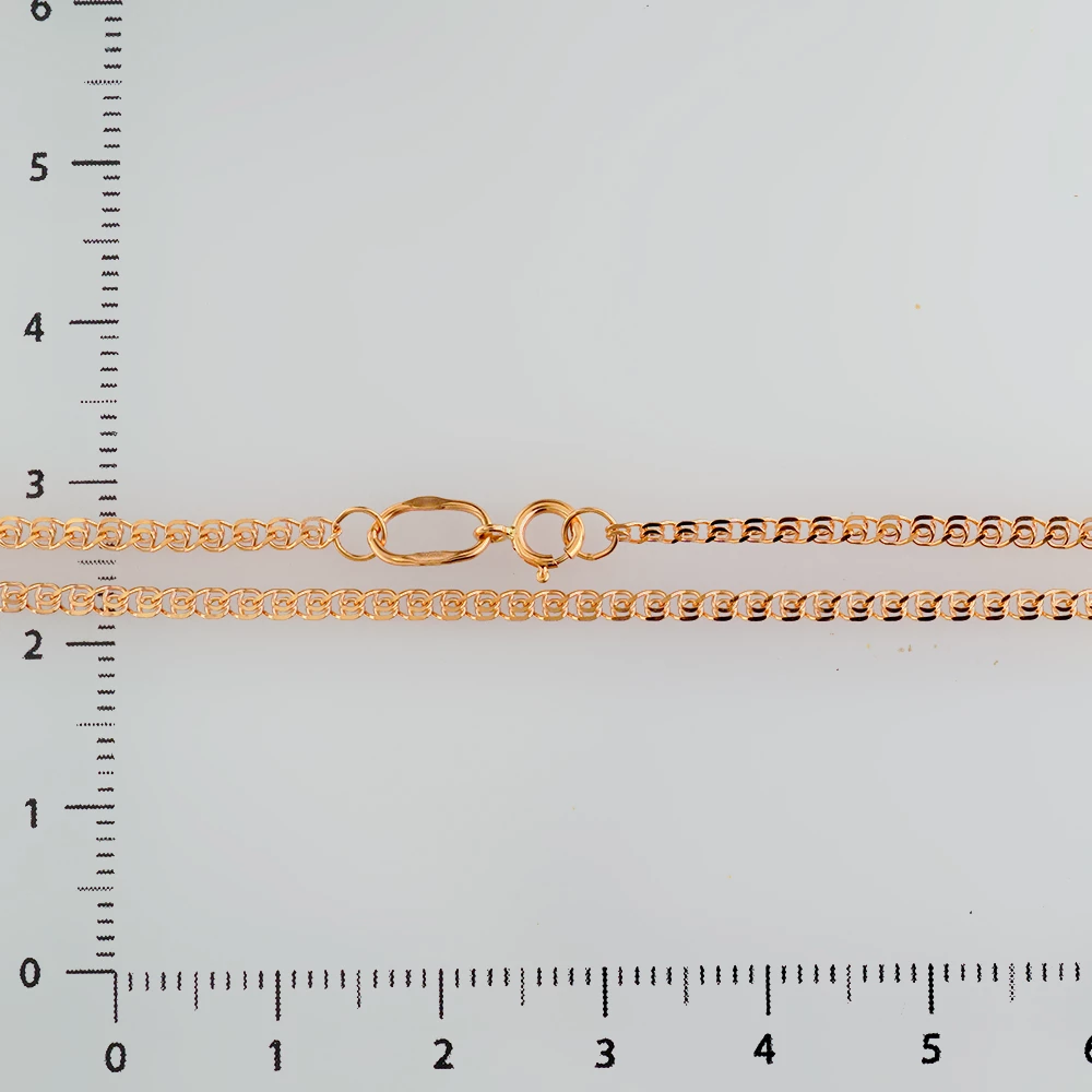 Цепь из красного золота 585 пробы