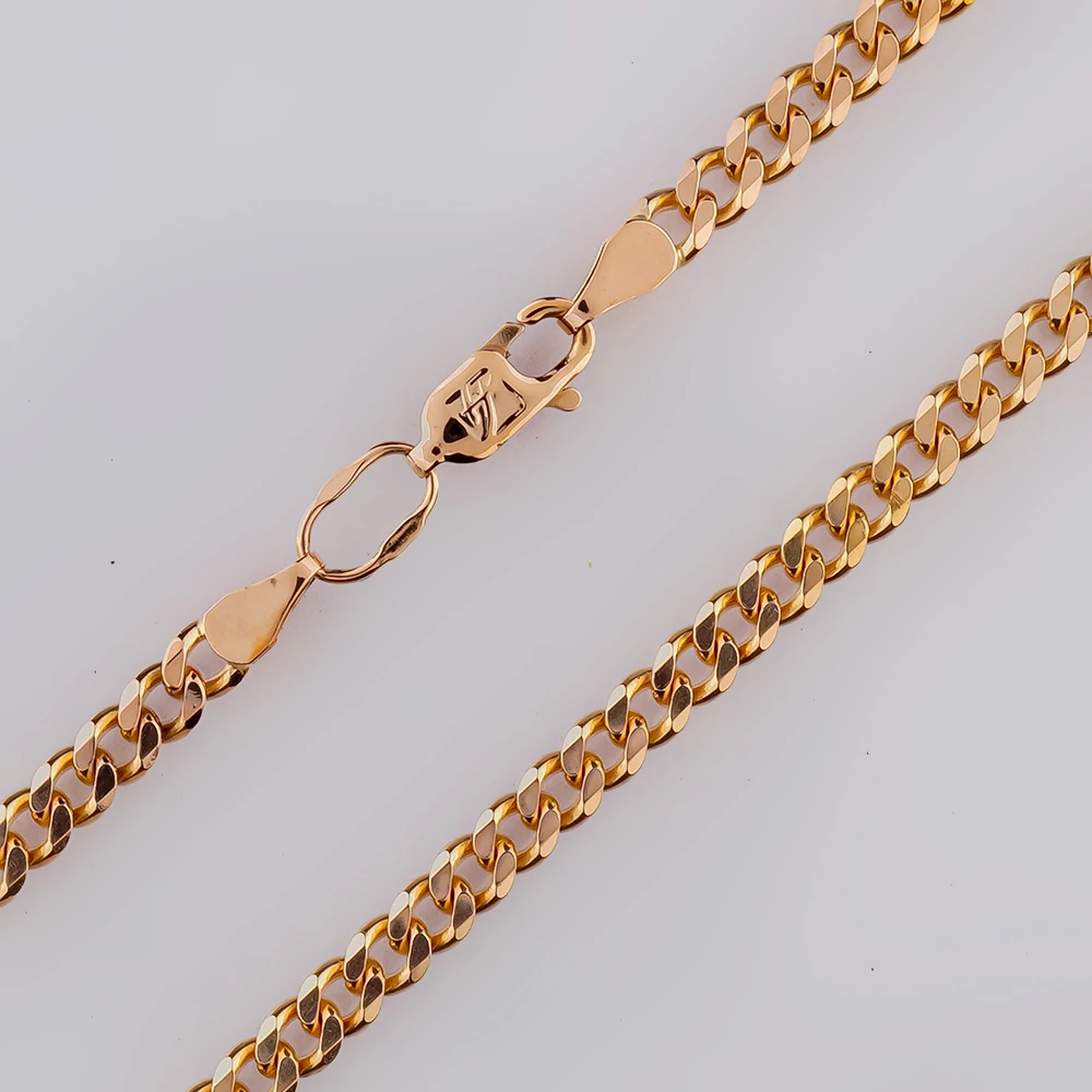 Цепь из красного золота 585 пробы