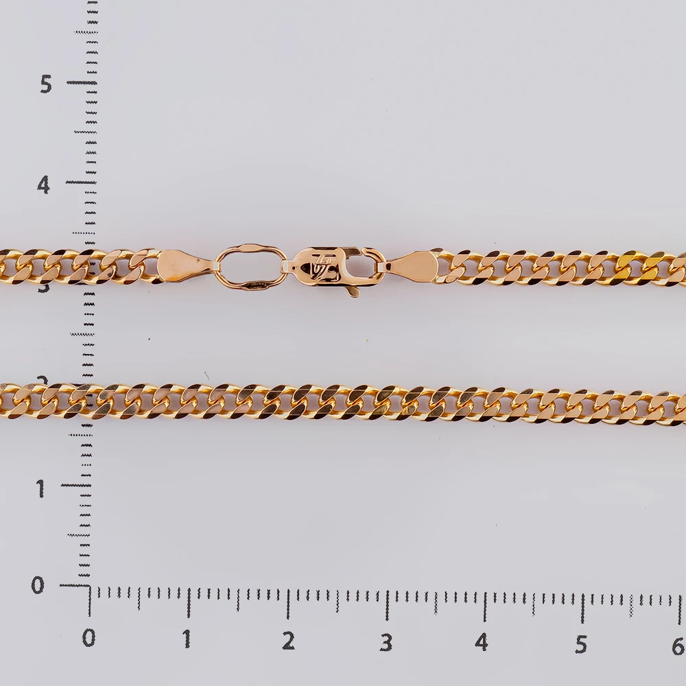 Цепь из красного золота 585 пробы