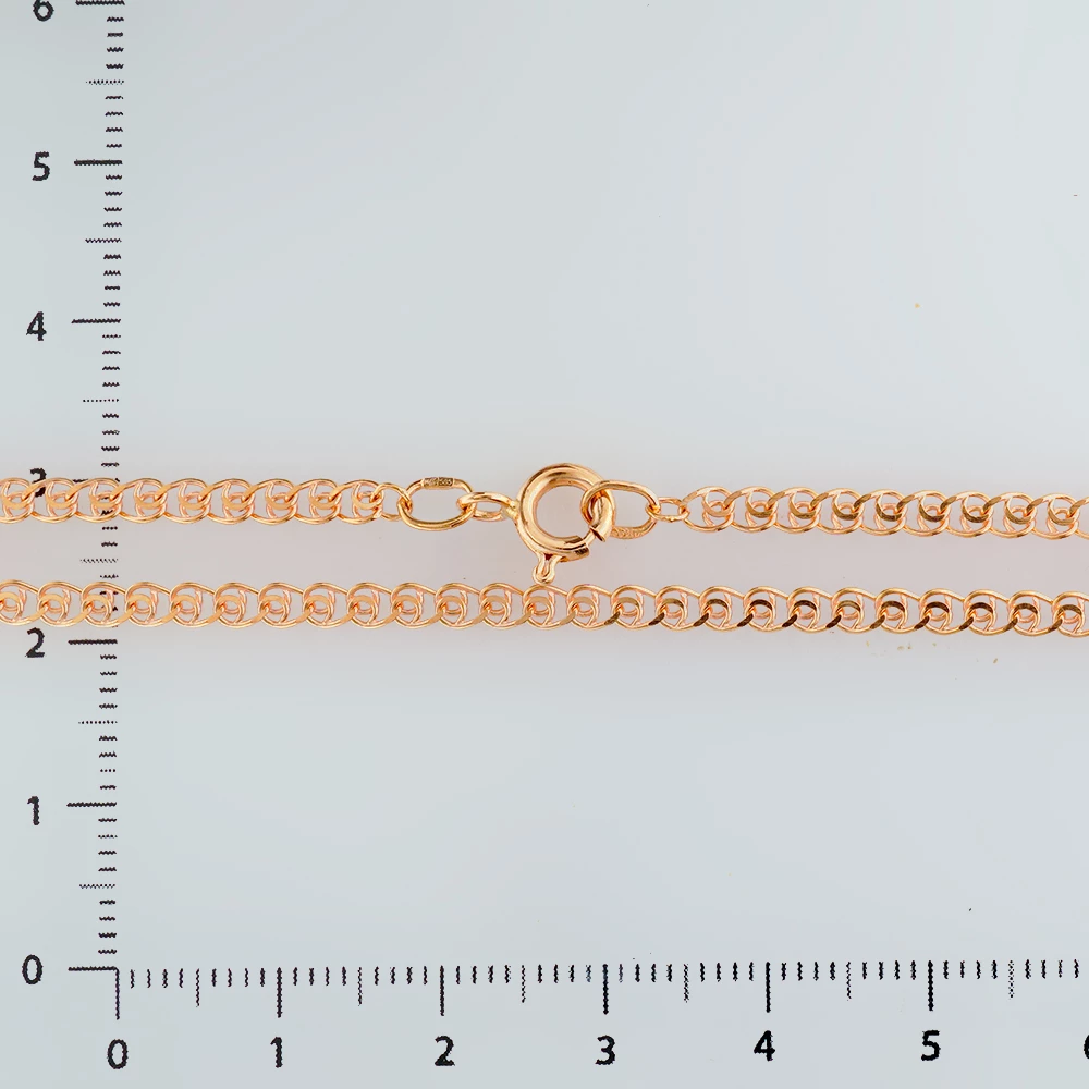 Цепь из красного золота 585 пробы