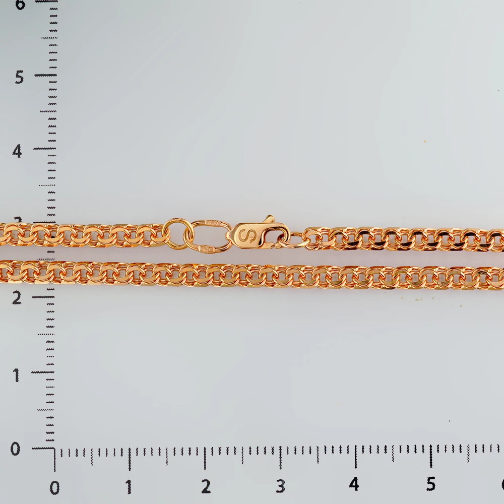 Цепь из красного золота 585 пробы