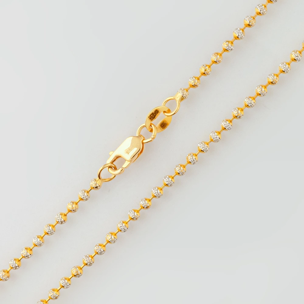 Цепь из желтого золота 750 пробы