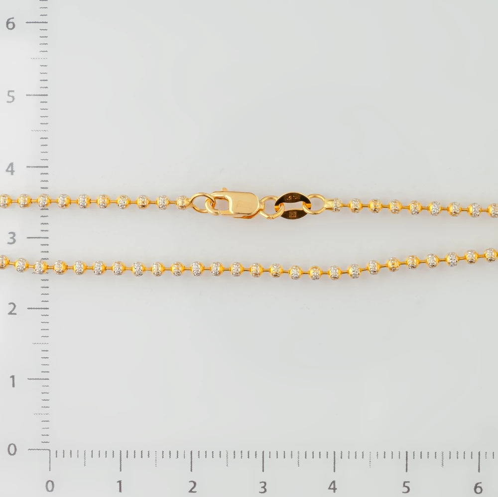 Цепь из желтого золота 750 пробы