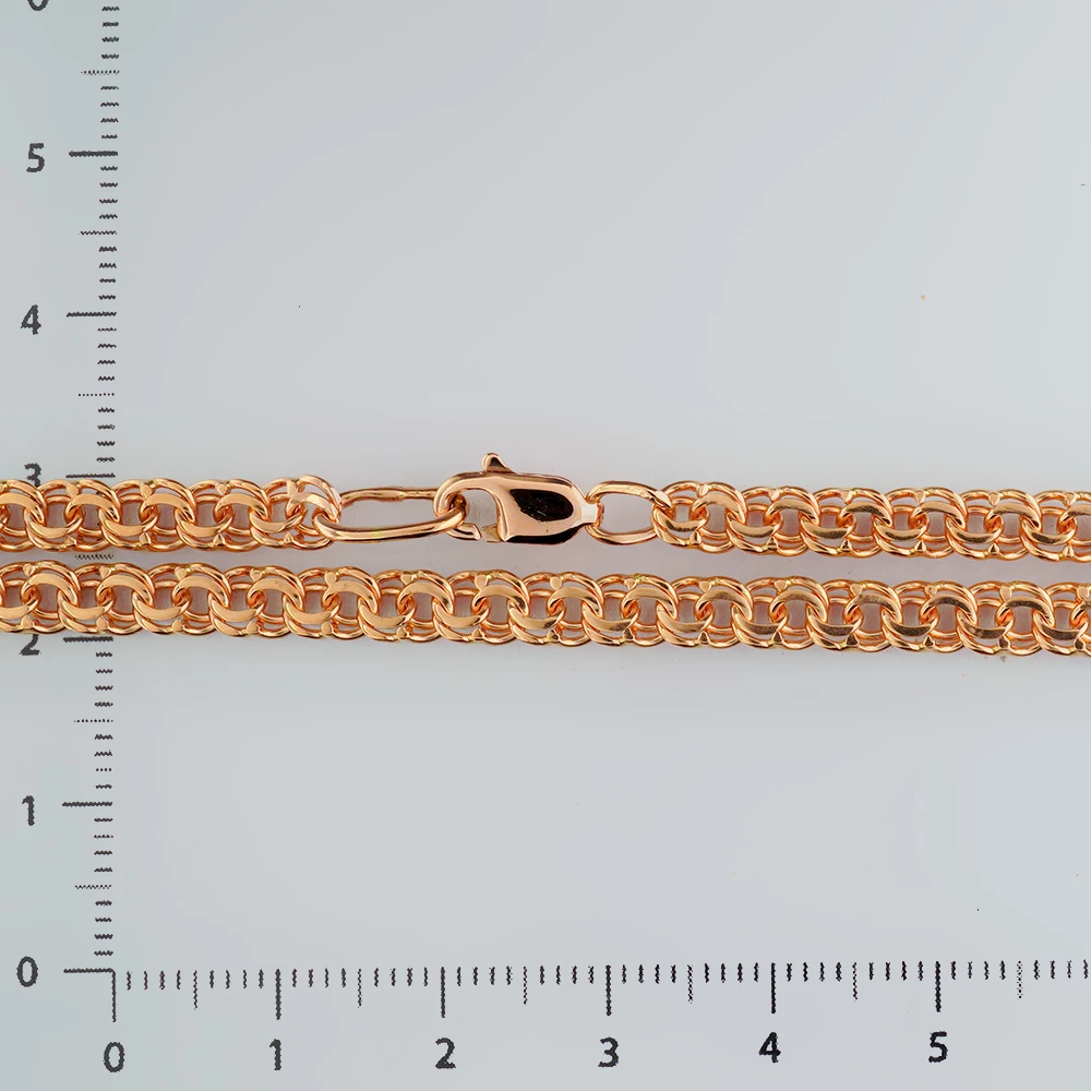Цепь из красного золота 585 пробы