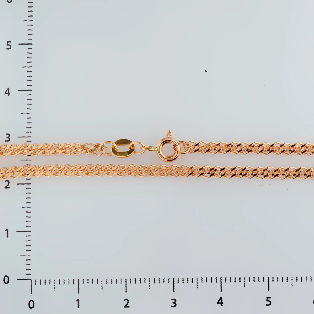 Цепь из красного золота 585 пробы