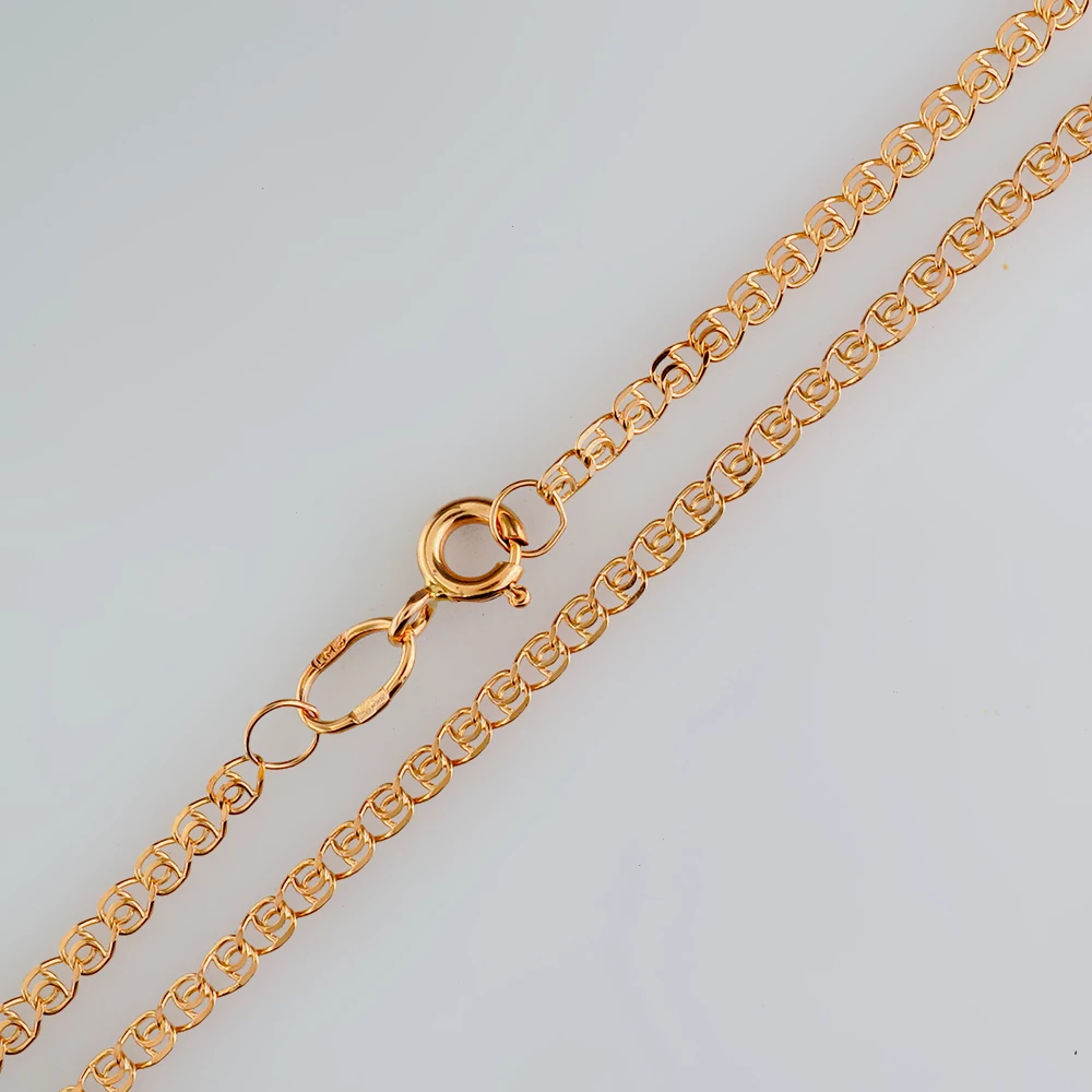 Цепь из красного золота 585 пробы