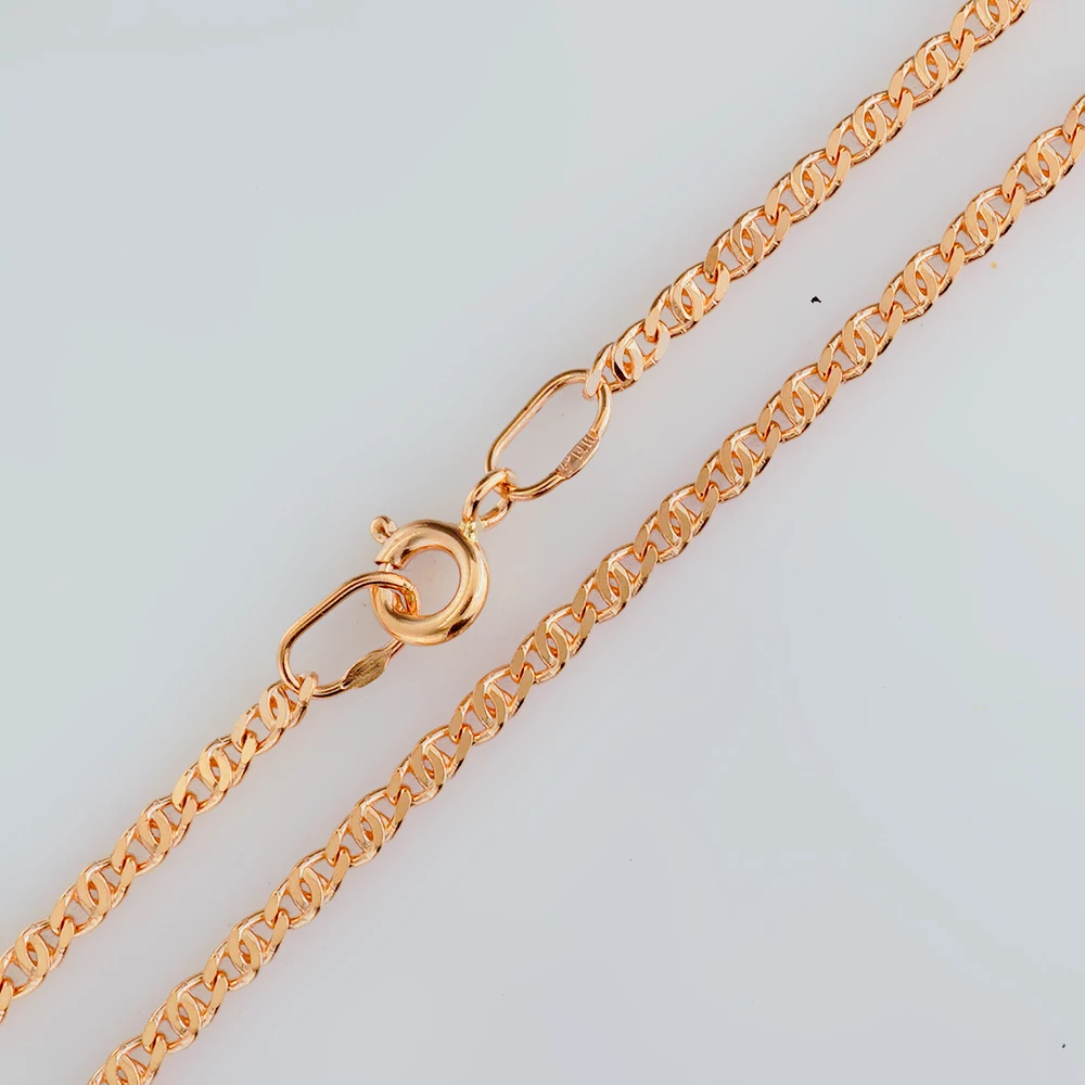 Цепь из красного золота 585 пробы