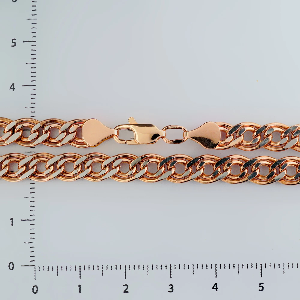 Цепь из красного золота 585 пробы