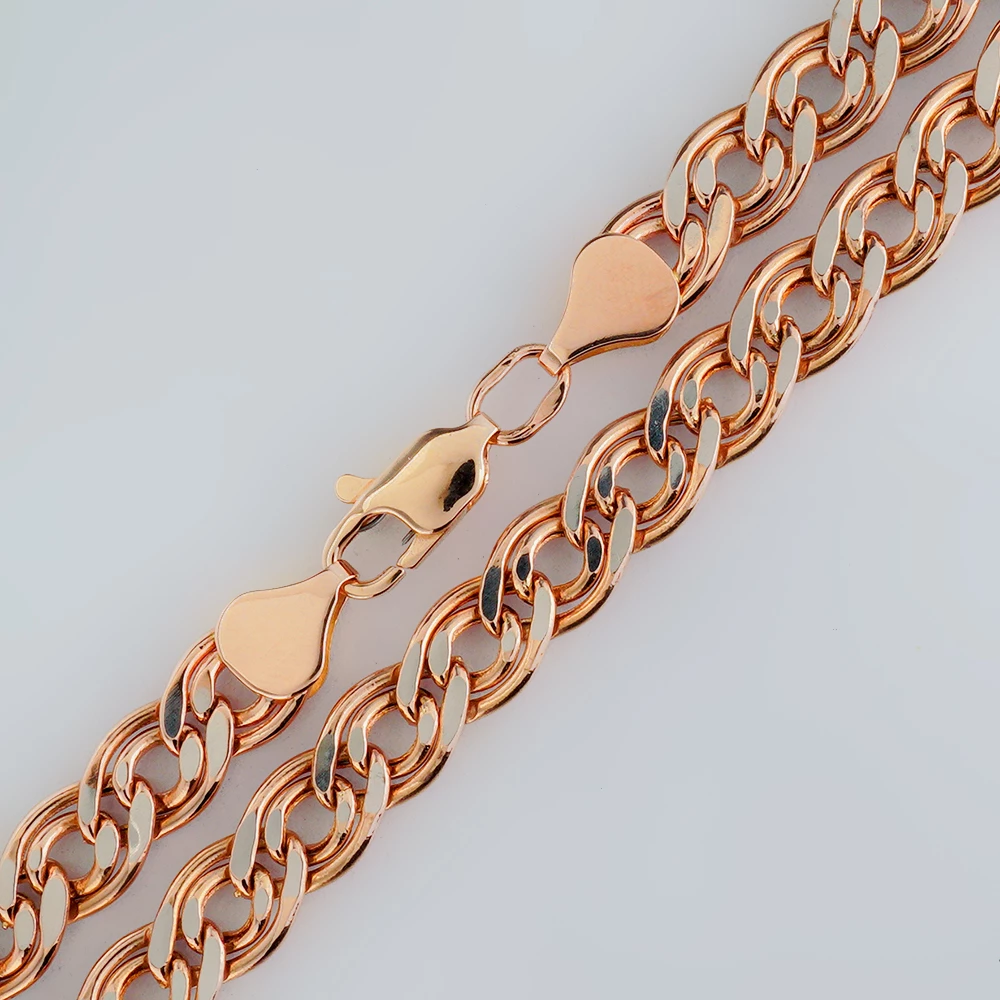 Цепь из красного золота 585 пробы