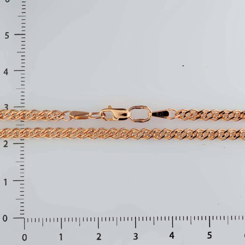 Цепь из красного золота 585 пробы