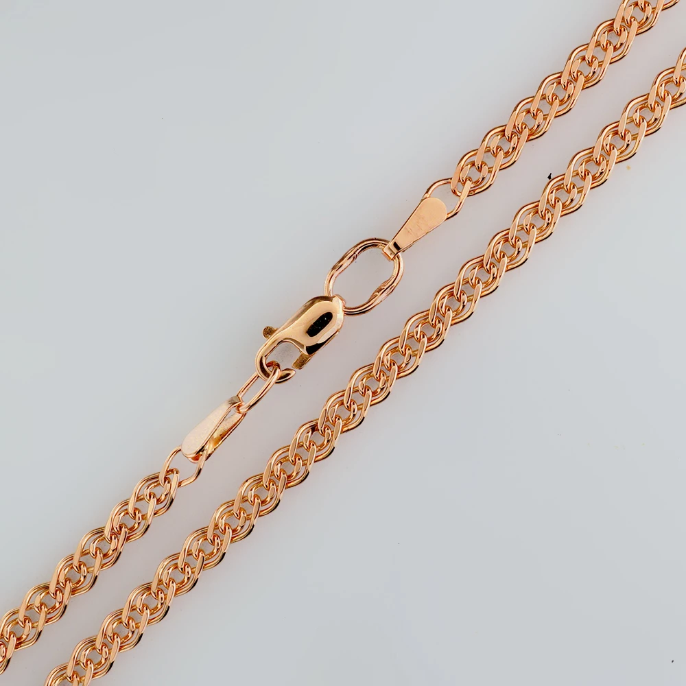 Цепь из красного золота 585 пробы