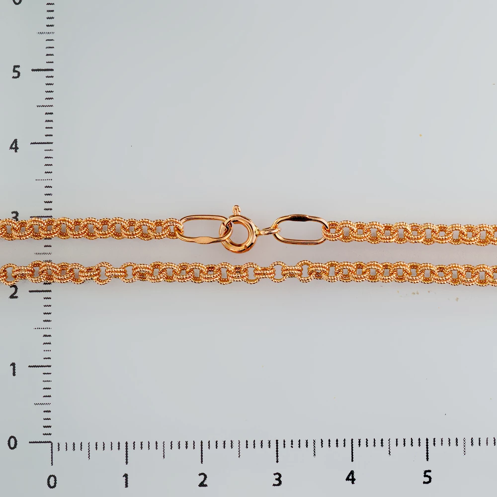 Цепь из красного золота 585 пробы