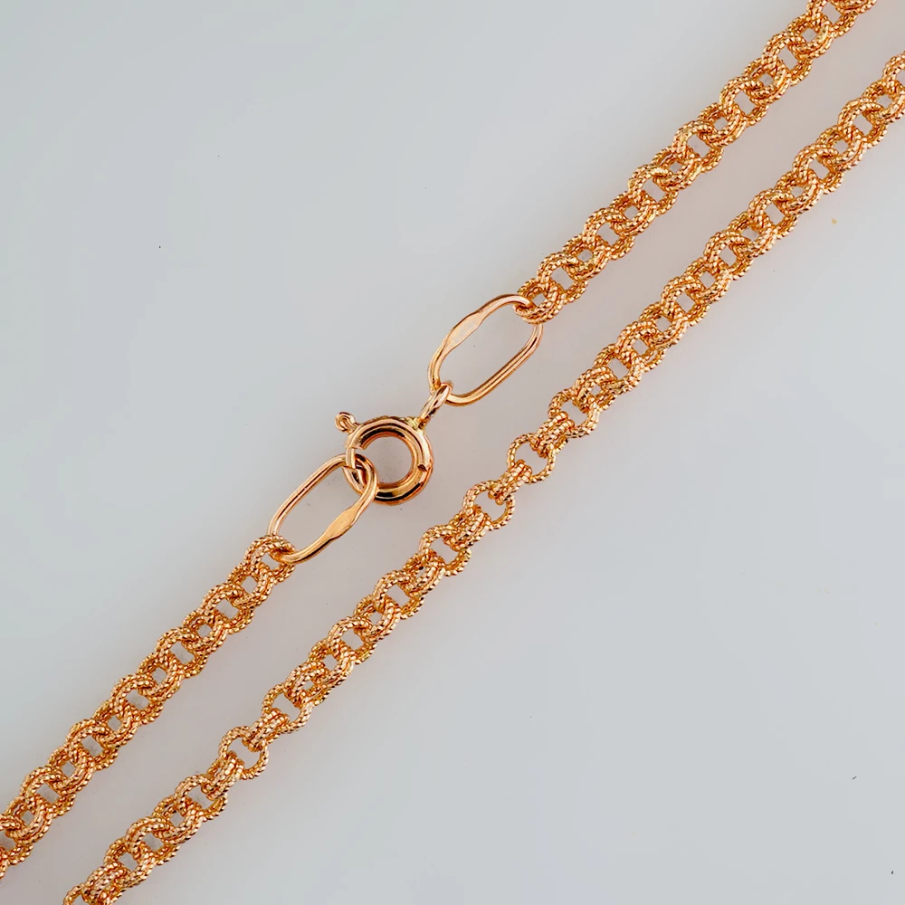 Цепь из красного золота 585 пробы