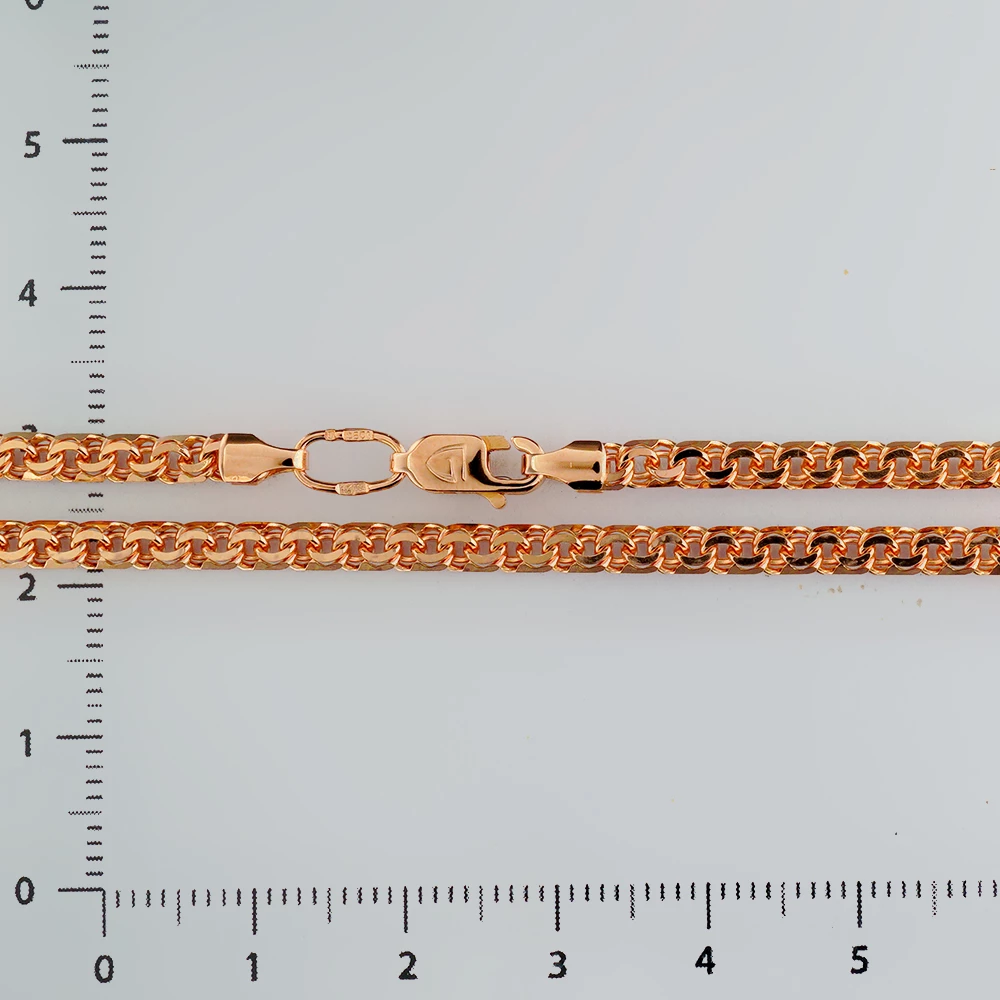 Цепь из красного золота 585 пробы