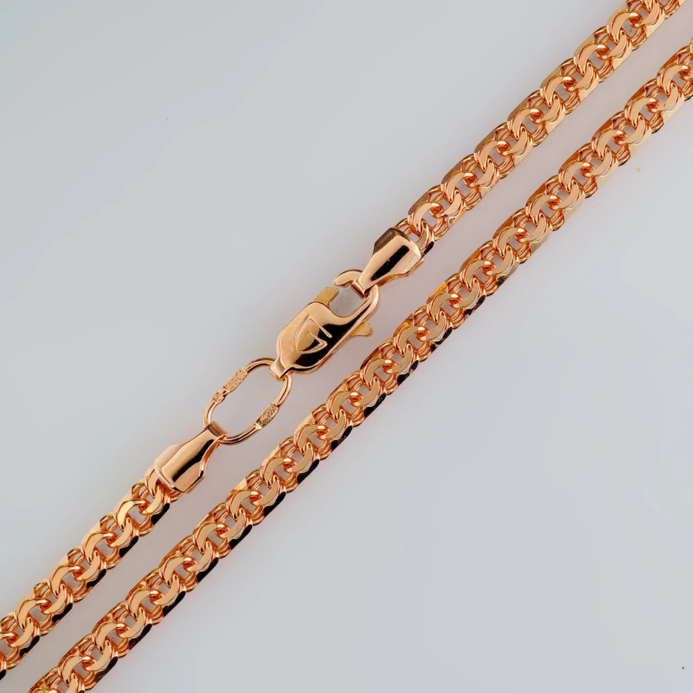 Цепь из красного золота 585 пробы