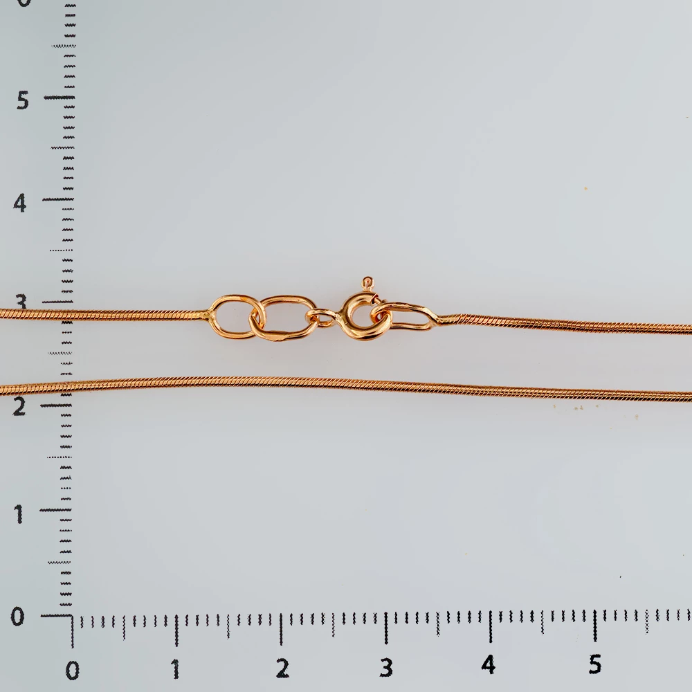 Цепь из красного золота 585 пробы