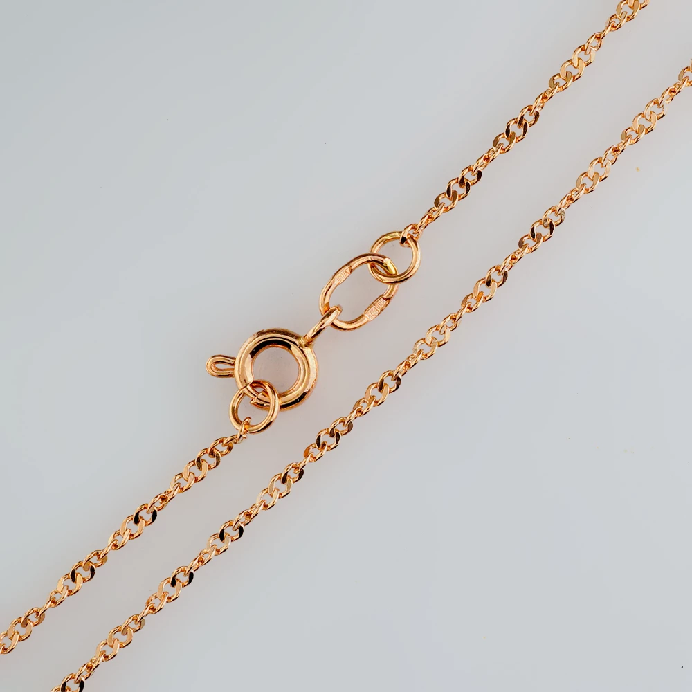 Цепь из красного золота 585 пробы