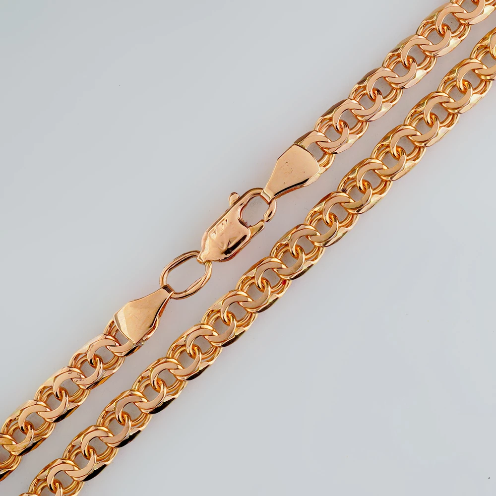 Цепь из красного золота 585 пробы