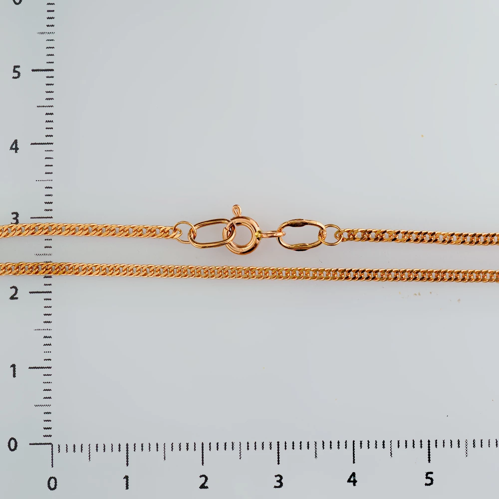 Цепь из красного золота 375 пробы