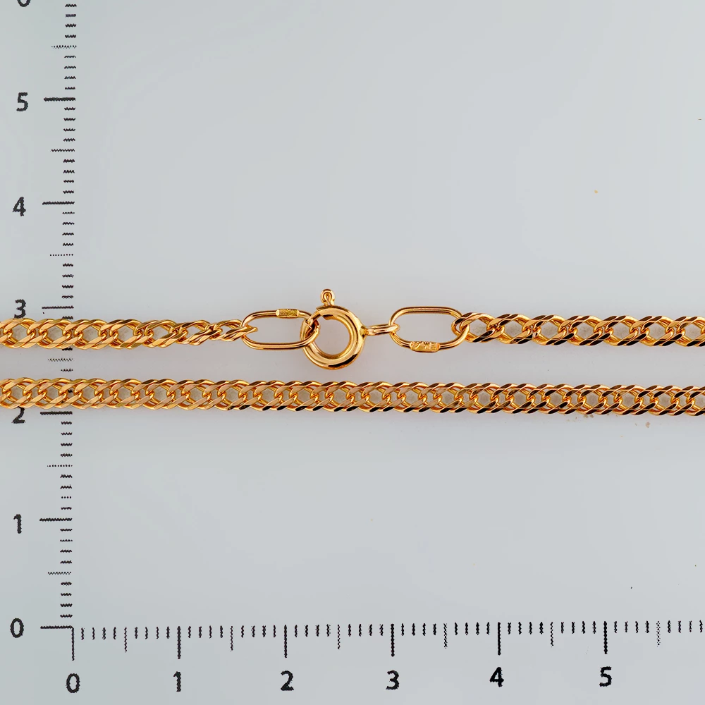 Цепь из желтого золота 585 пробы