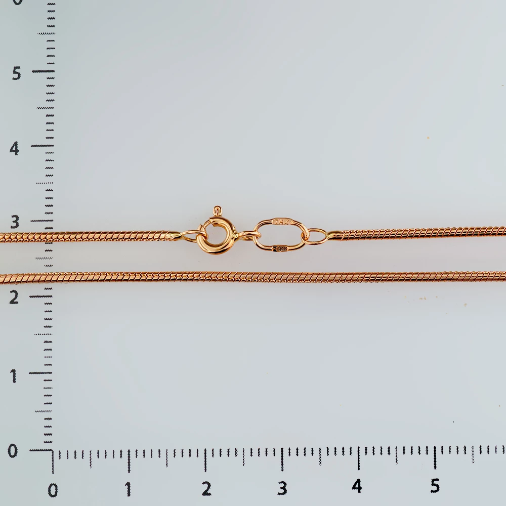 Цепь из красного золота 585 пробы