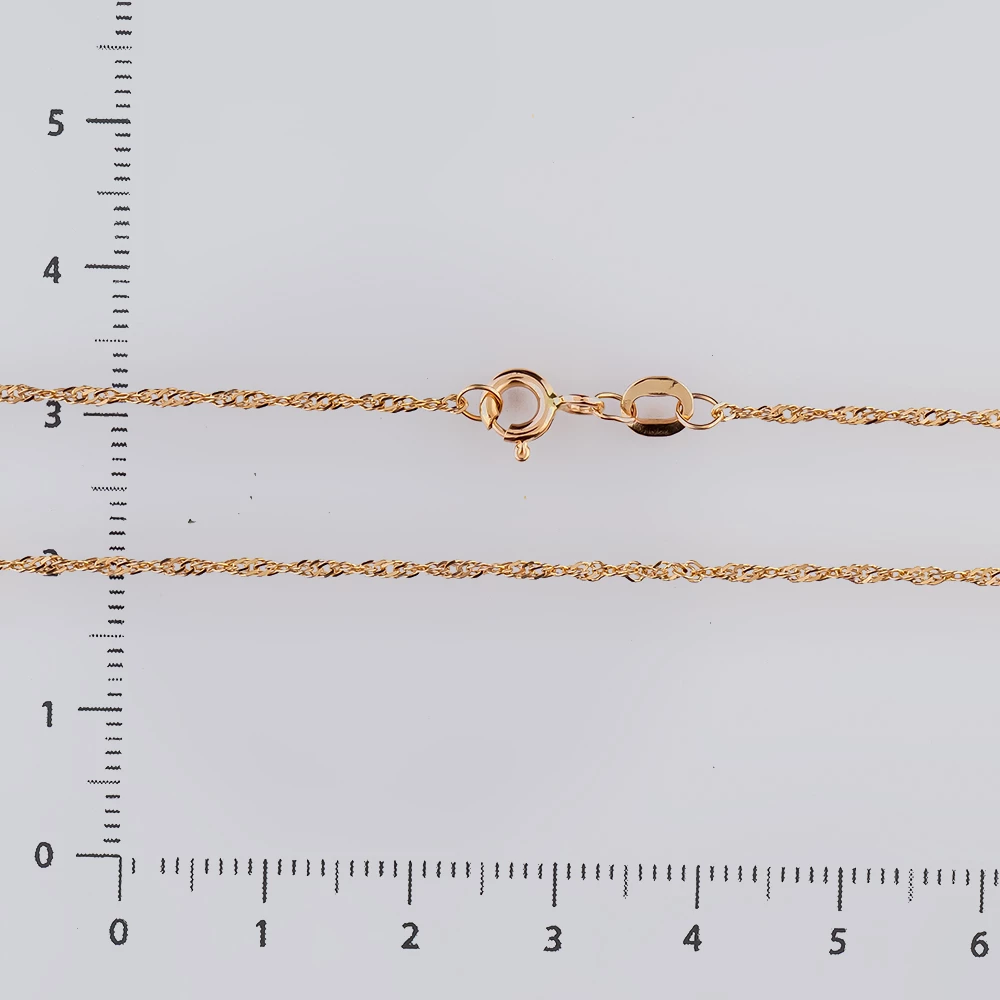 Цепь из красного золота 585 пробы