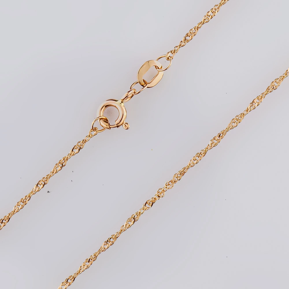 Цепь из красного золота 585 пробы