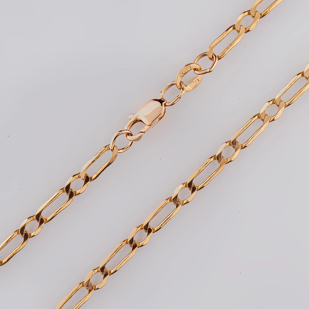 Цепь из красного золота 585 пробы