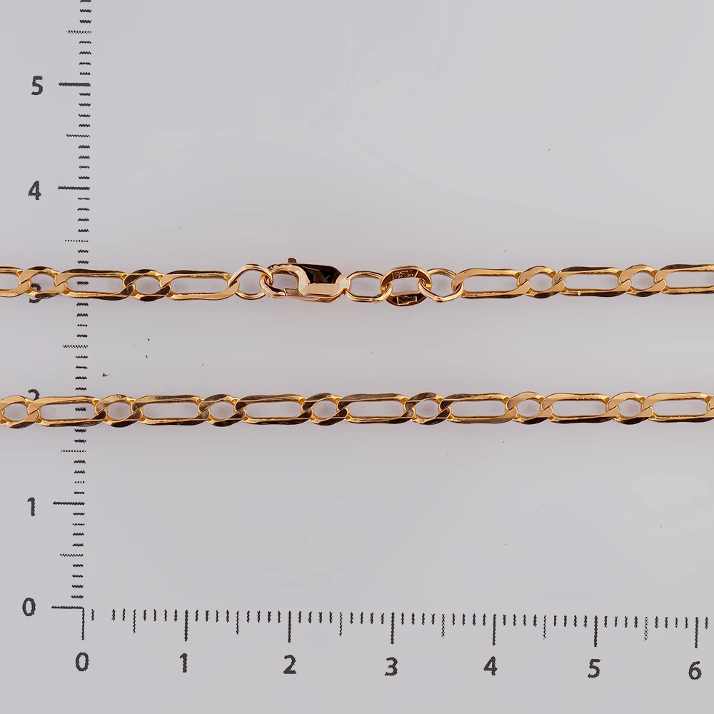 Цепь из красного золота 585 пробы