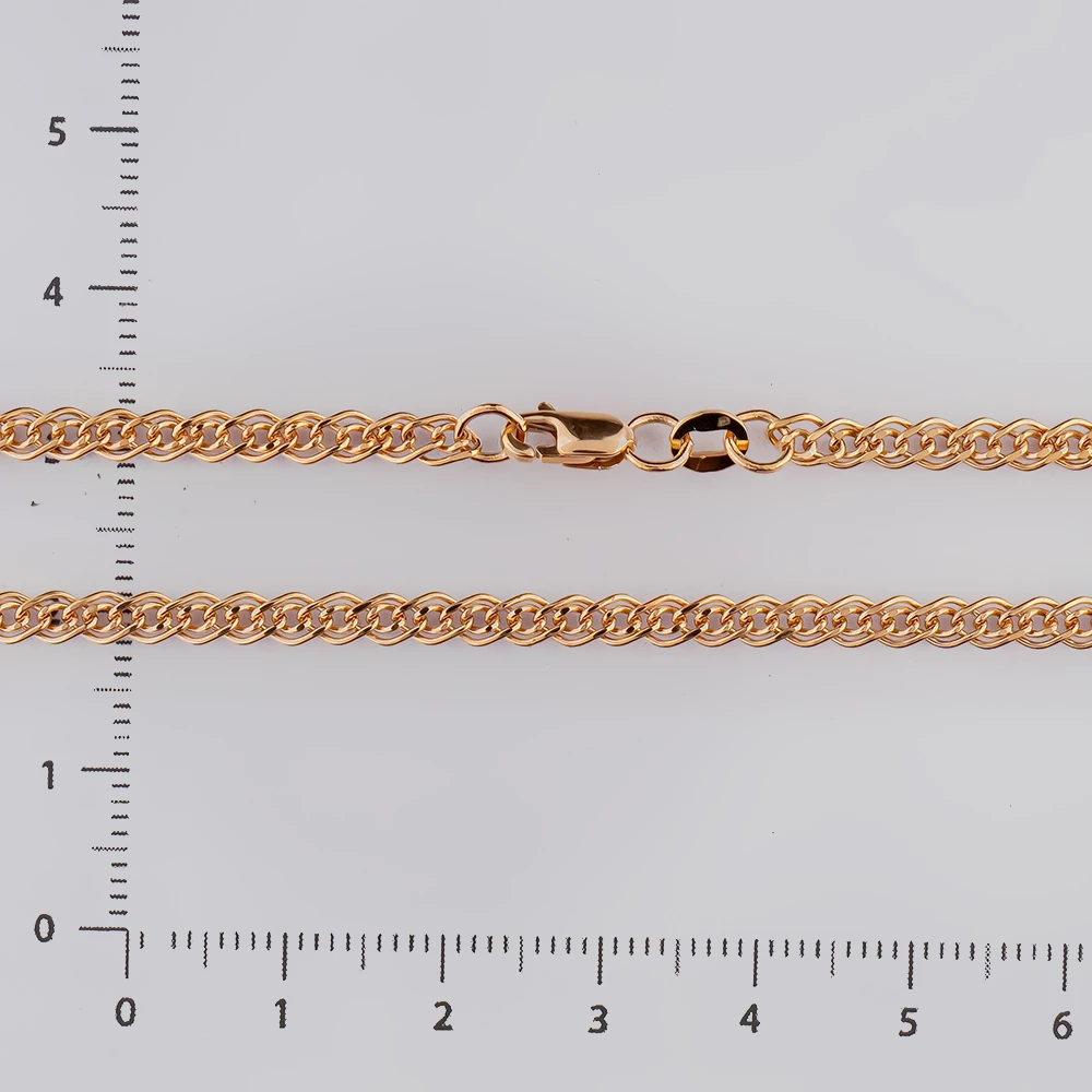Цепь из красного золота 585 пробы