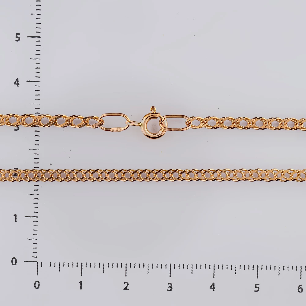 Цепь из красного золота 585 пробы