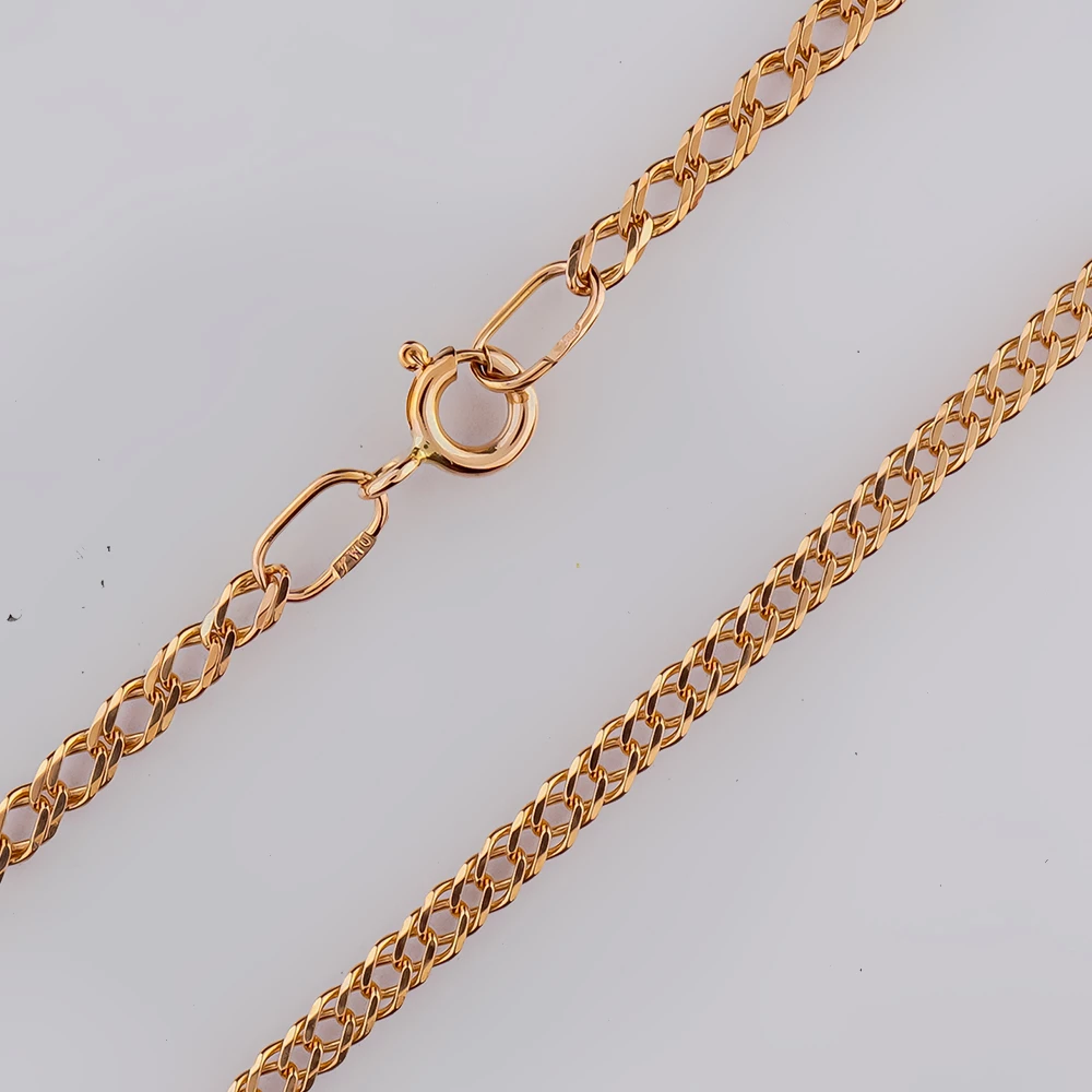 Цепь из красного золота 585 пробы