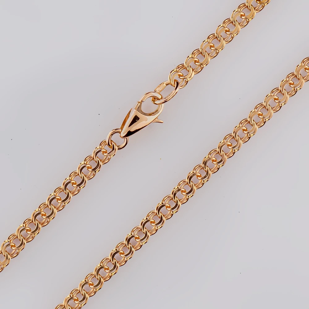 Цепь из красного золота 585 пробы