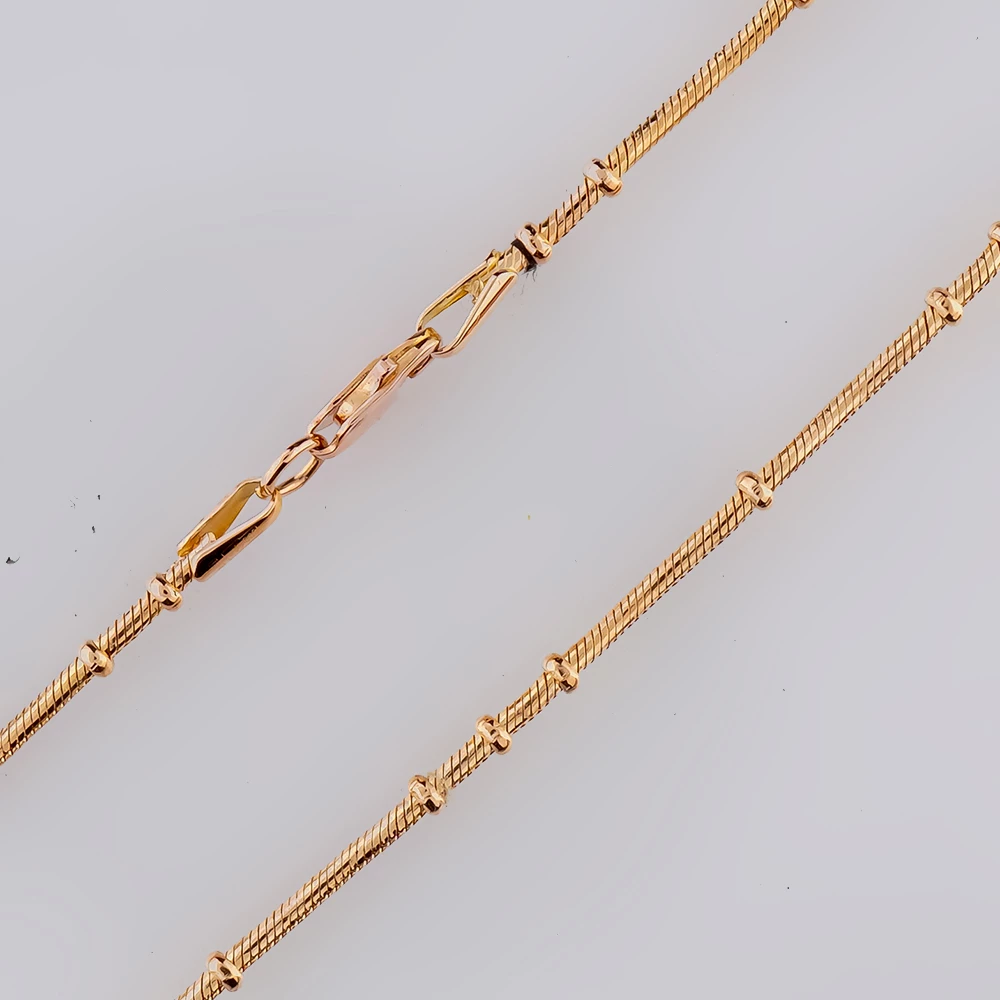 Цепь из красного золота 585 пробы