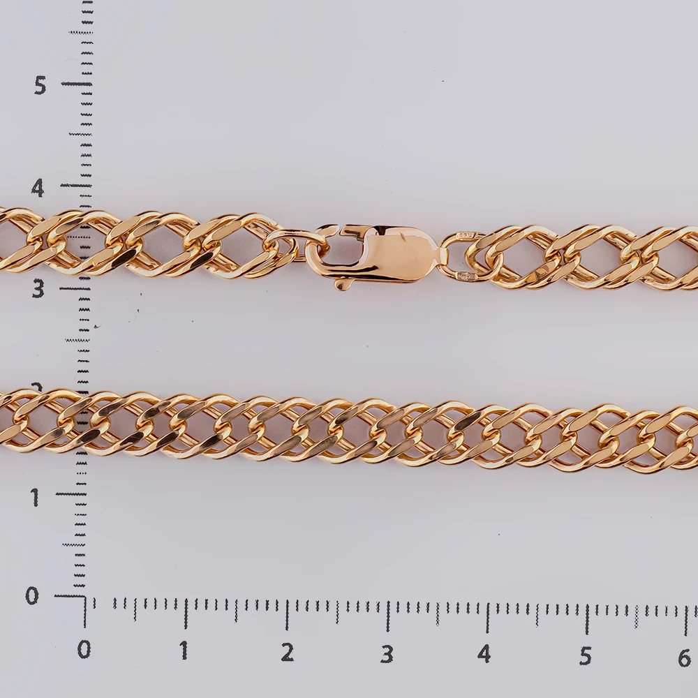 Цепь из красного золота 585 пробы