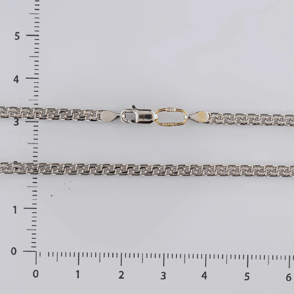 Цепь из белого золота 585 пробы