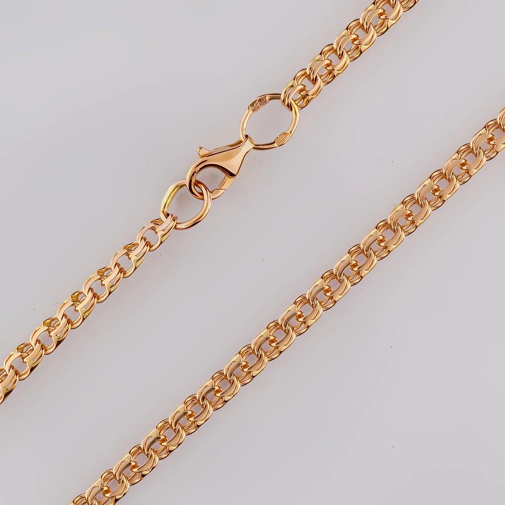 Цепь из красного золота 585 пробы