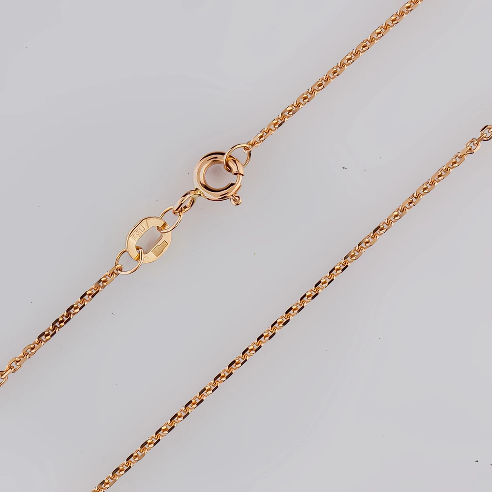 Цепь из красного золота 585 пробы