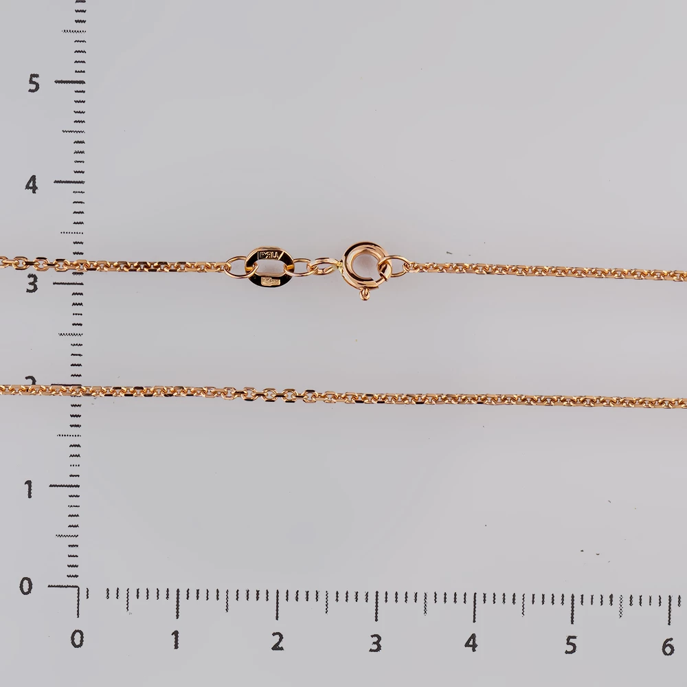 Цепь из красного золота 585 пробы