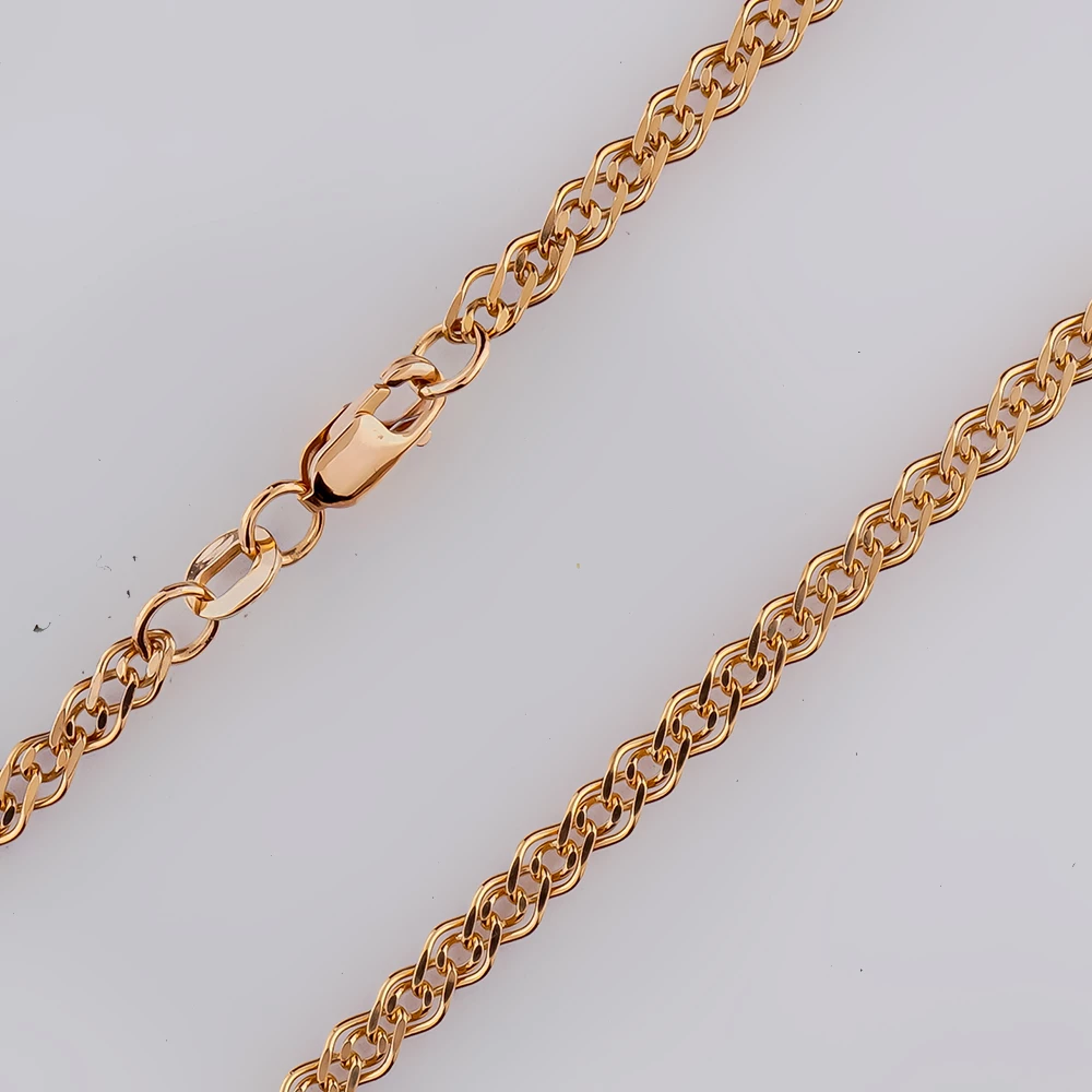 Цепь из красного золота 585 пробы