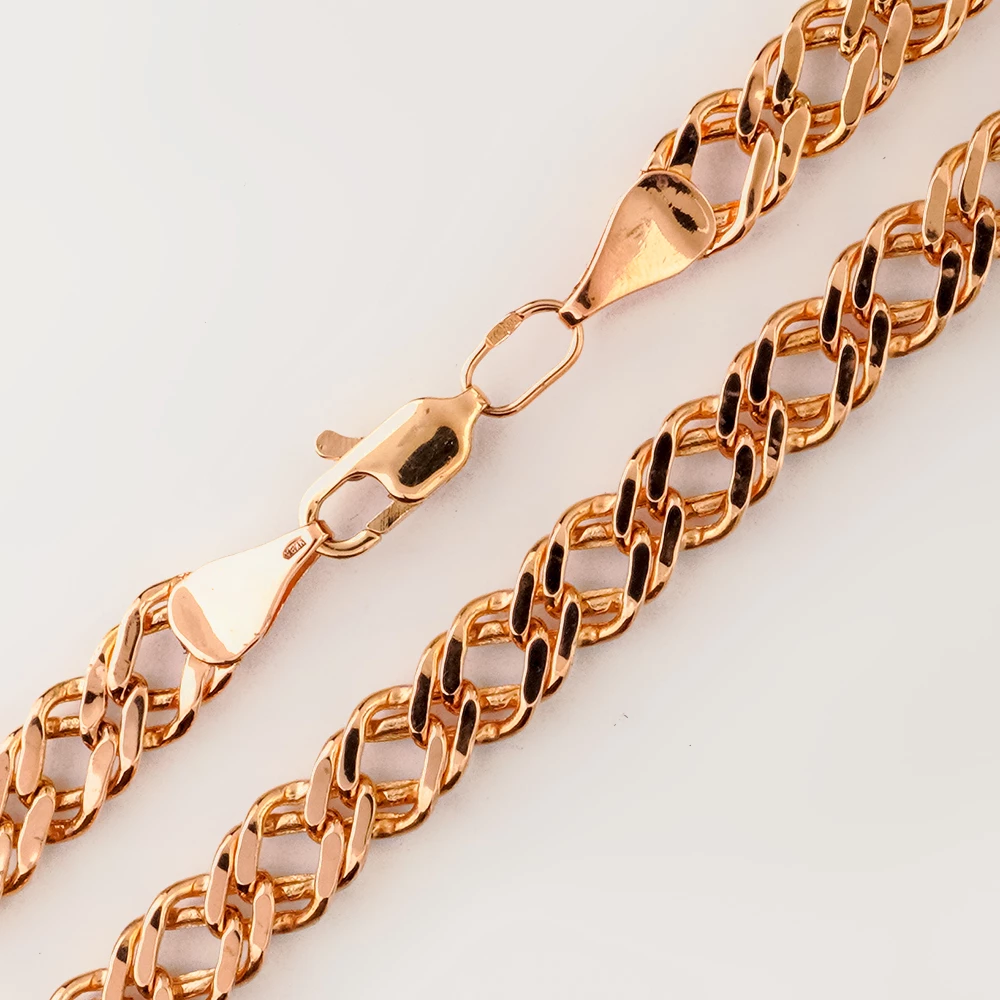 Цепь из красного золота 585 пробы