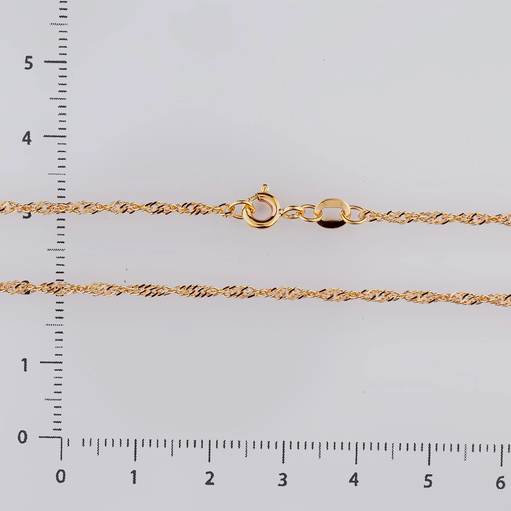 Цепь из красного золота 585 пробы